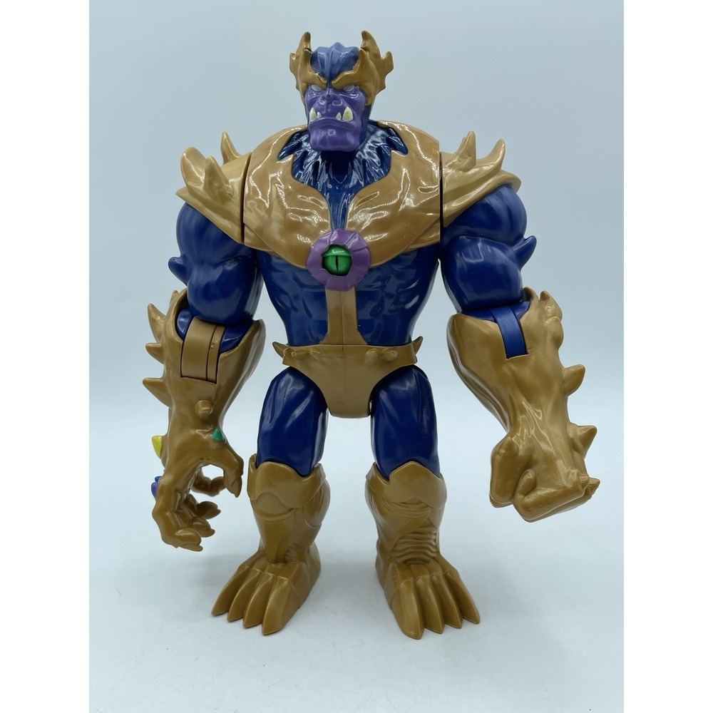 Marvel Thanos 12" Action Figure 2022 Hasbro F4376 Arm Raise Gauntlet